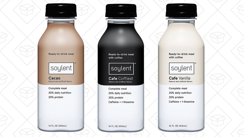 Soylent Sample Box | $6 | Amazon | Includes $6 credit towards future Soylent purchase